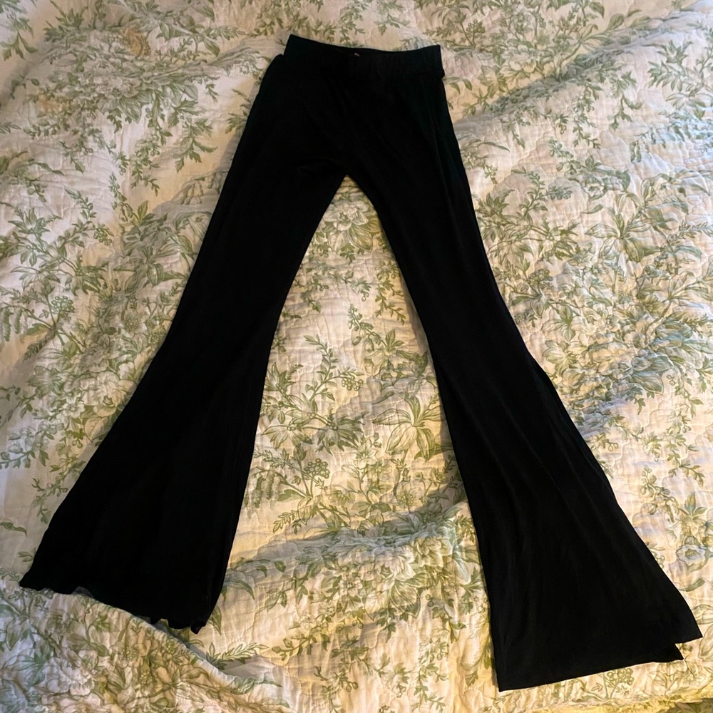 Black Flare Legging